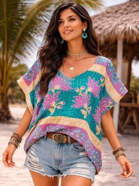 Kantha Top